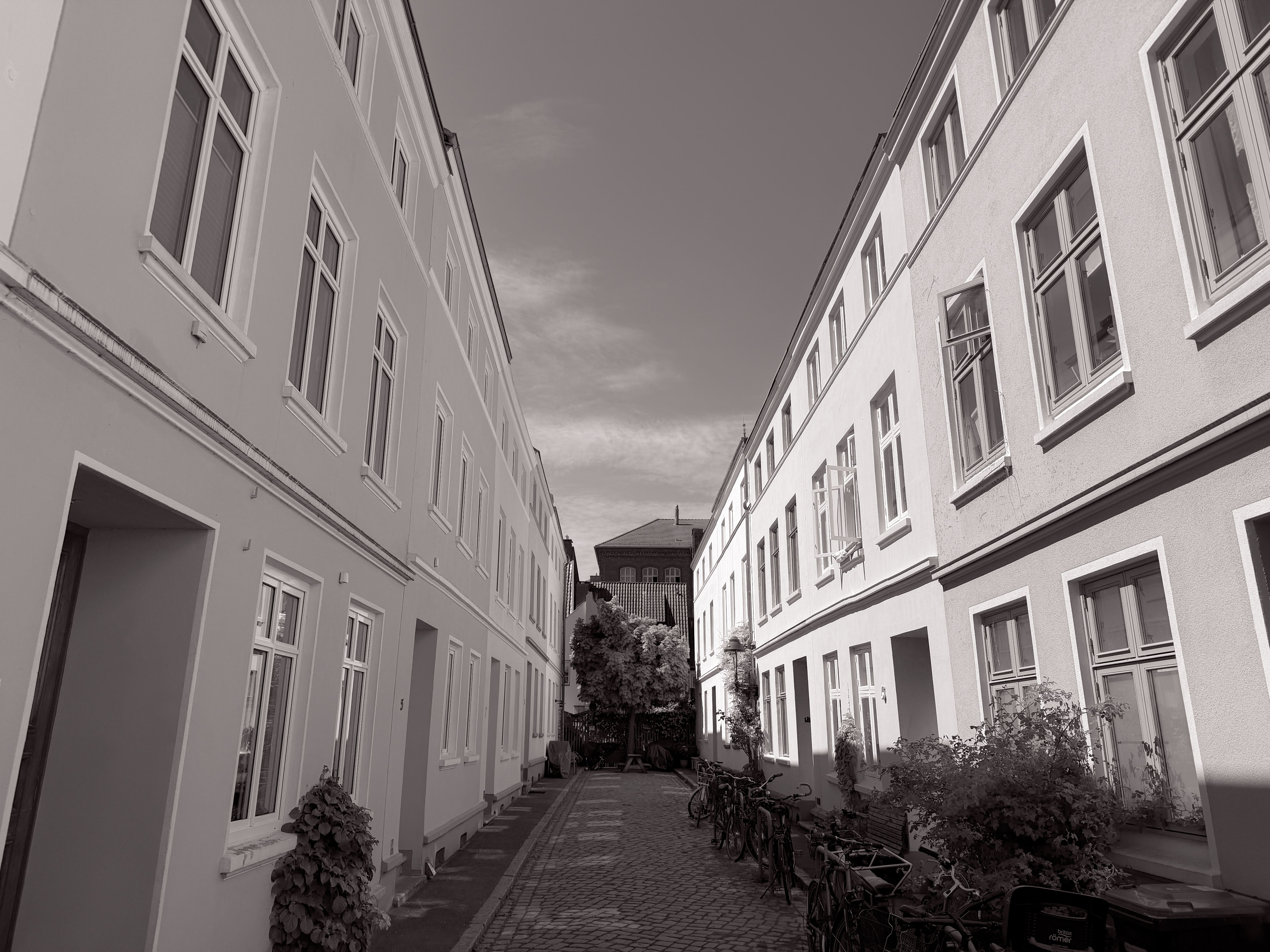 Schwarzweisse Gasse